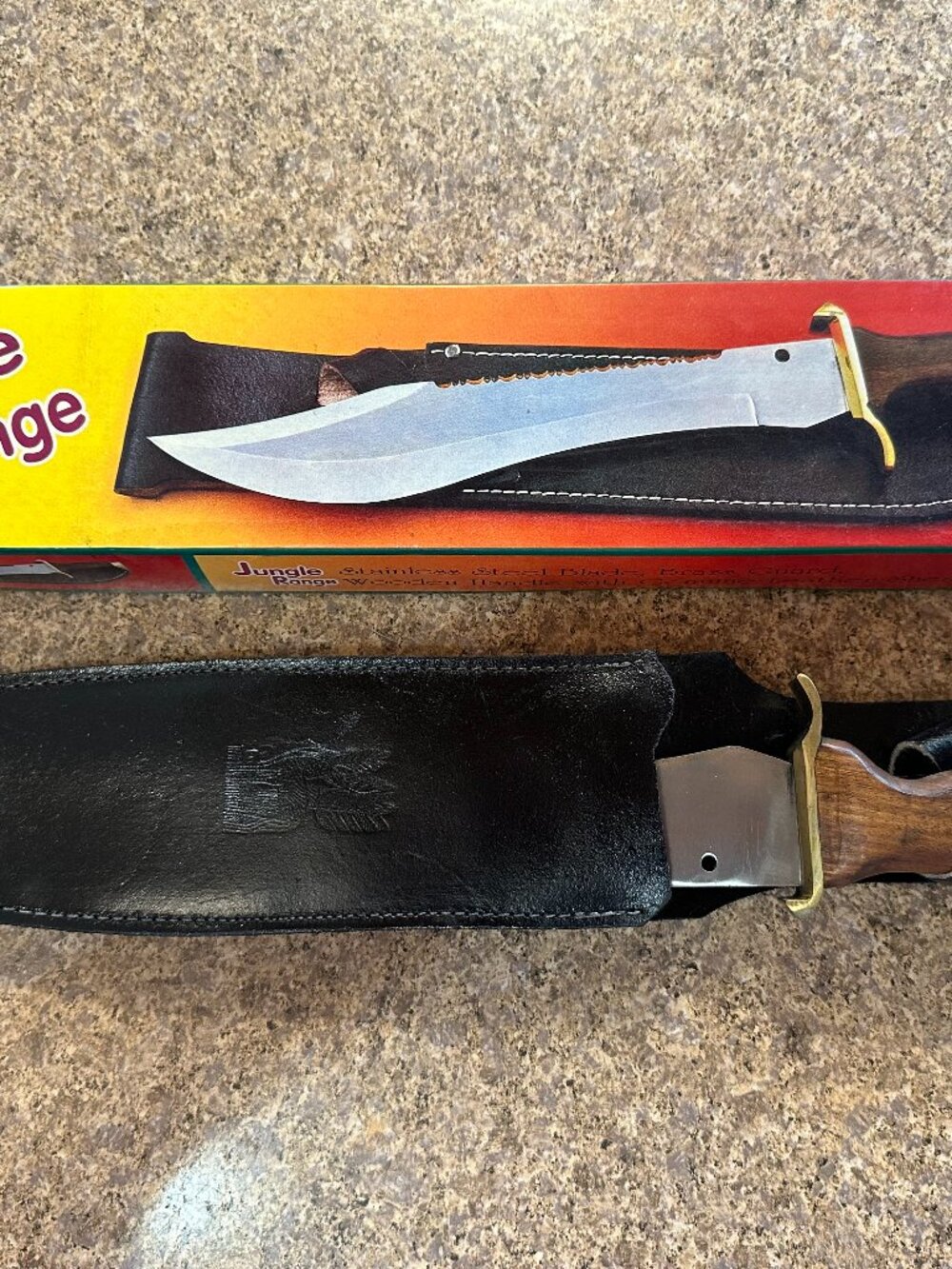 Vintage knife  - Jungle Range 12" blade